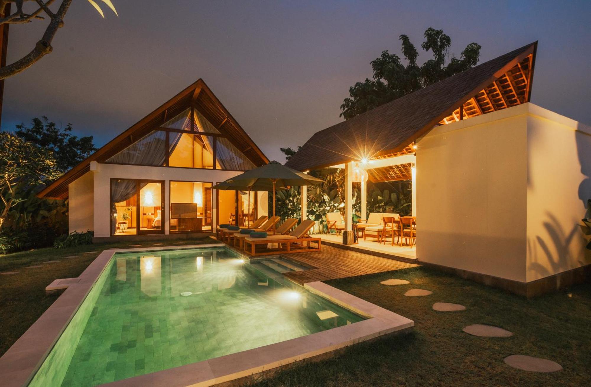 Arpana Luxury Private Pool Villas Jimbaran Exteriör bild